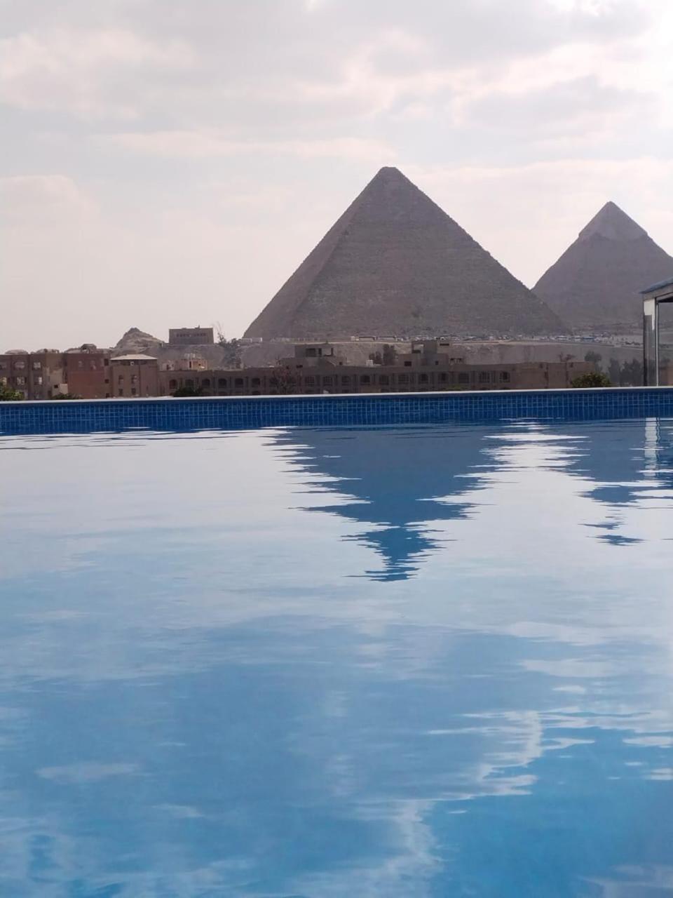 Pyramid Front Hotel Al Kawm al Akhdar Exterior foto