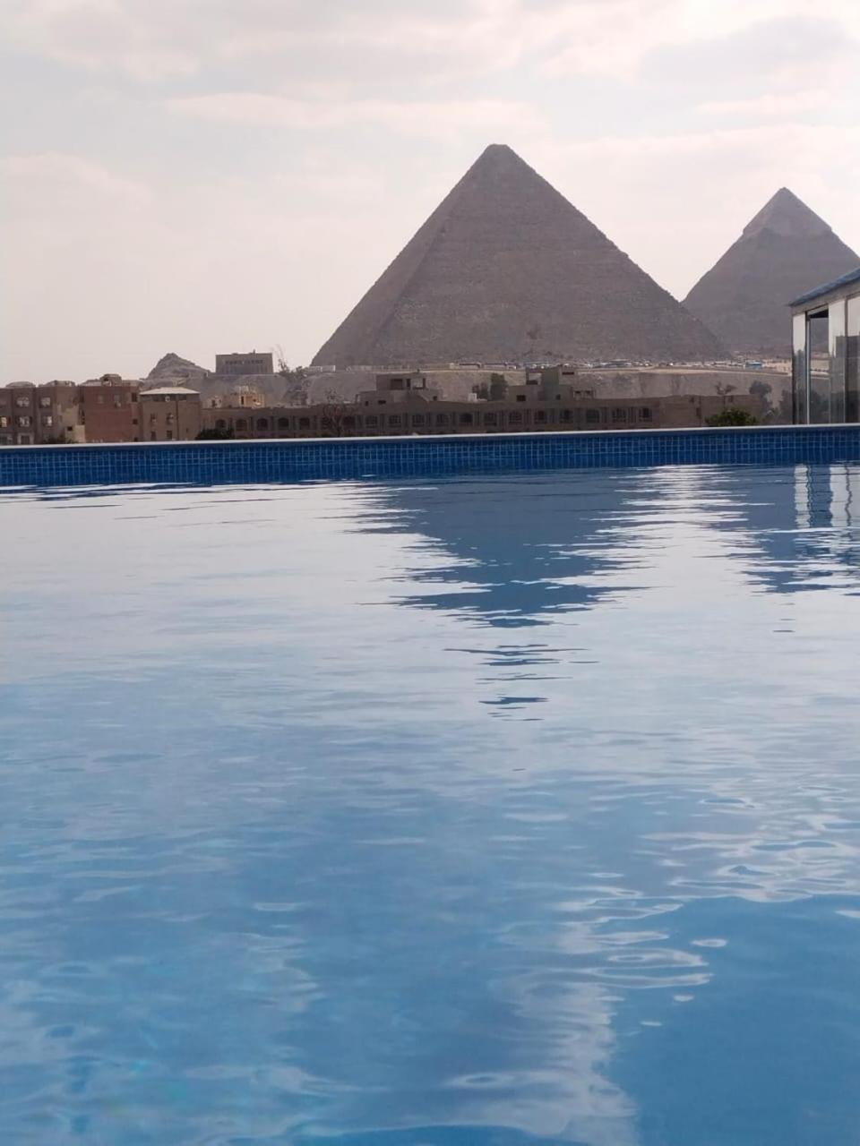 Pyramid Front Hotel Al Kawm al Akhdar Exterior foto