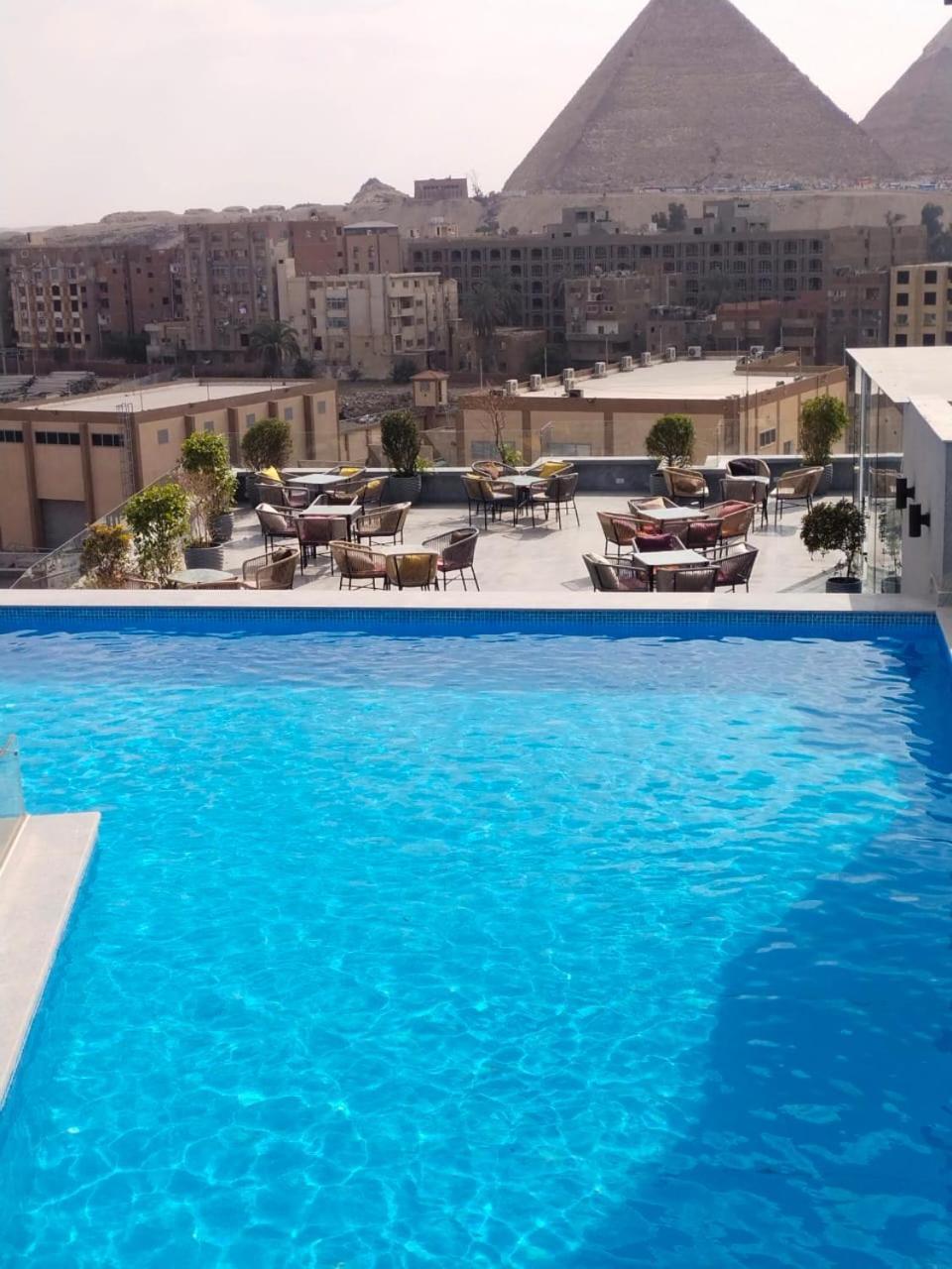Pyramid Front Hotel Al Kawm al Akhdar Exterior foto